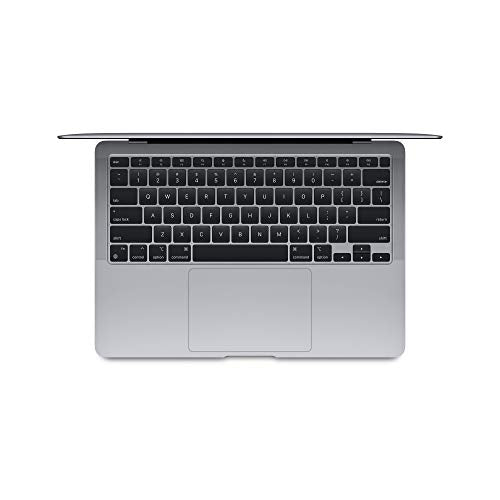 Apple MacBook Air Laptop: Apple M1 chip, 13.3-inch/33.74 cm Retina Display, 8GB RAM, 256GB SSD Storage, Backlit Keyboard, FaceTime HD Camera, Touch ID. Works with iPhone/iPad; Space Grey