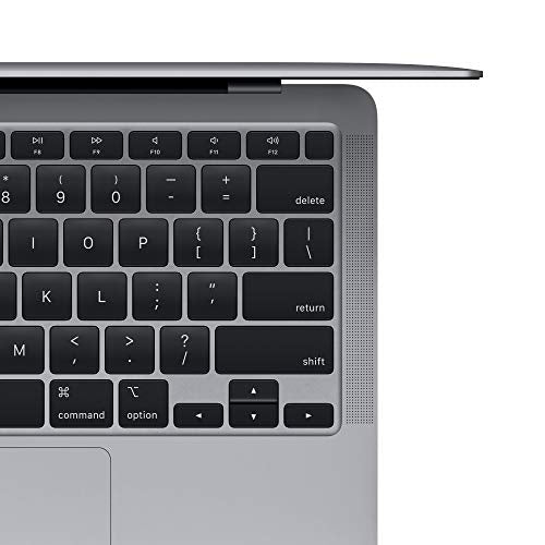 Apple MacBook Air Laptop: Apple M1 chip, 13.3-inch/33.74 cm Retina Display, 8GB RAM, 256GB SSD Storage, Backlit Keyboard, FaceTime HD Camera, Touch ID. Works with iPhone/iPad; Space Grey