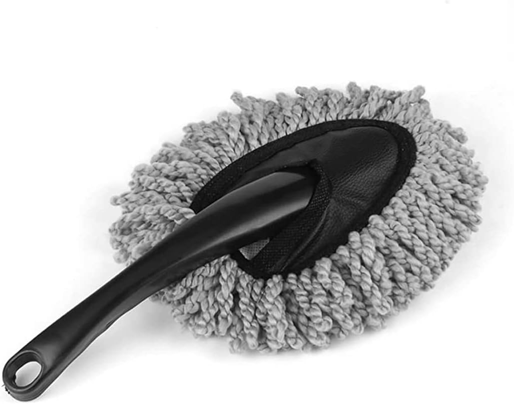 Hallstatt 2024 Upgraded Long Handle Microfiber Feather Ceiling Duster For Dust Cleaning Extendable Pole 30-100 Inch For Cleaning High Cobweb Stick High Ceiling Fan - Stainless Steel,Grey