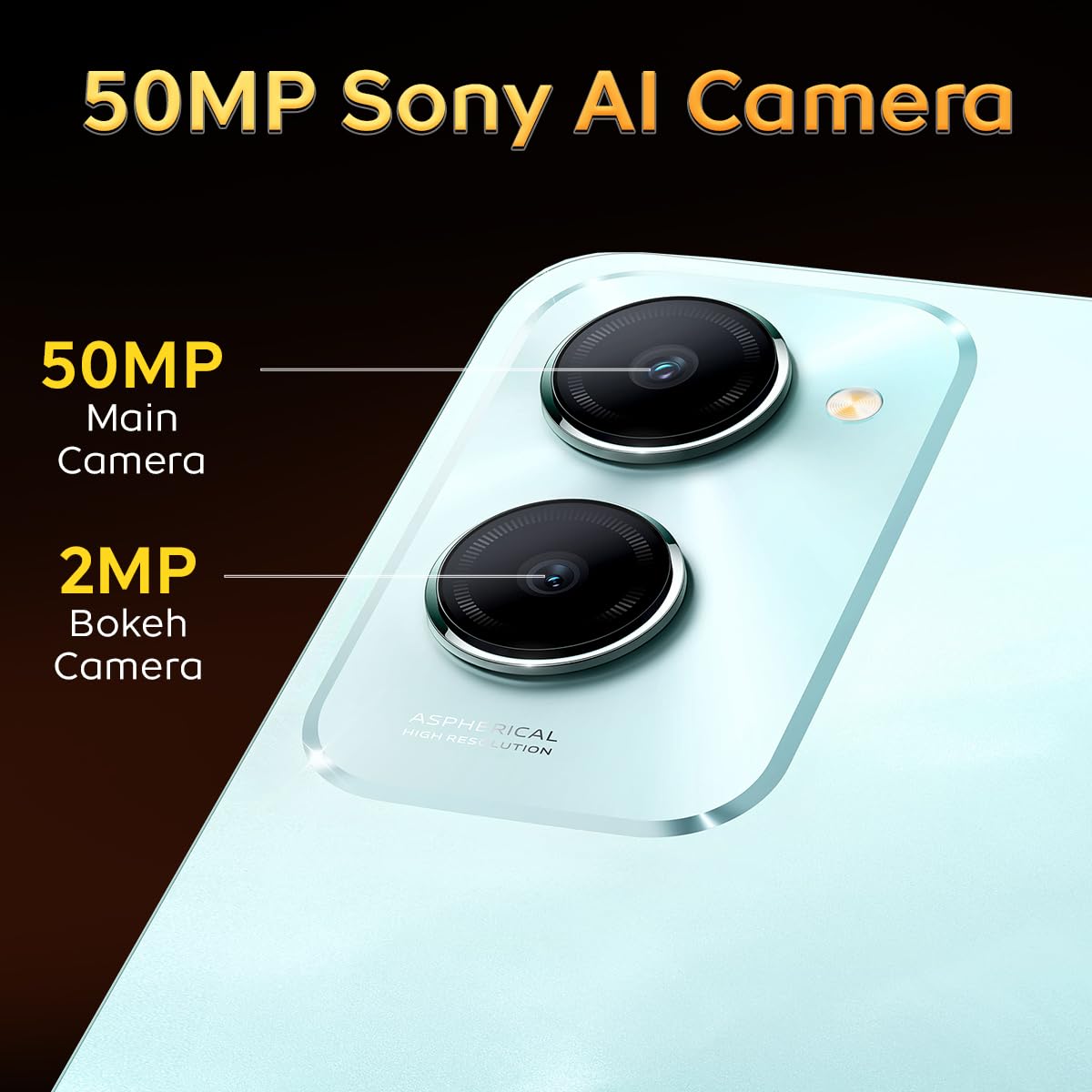 iQOO Z9 Lite 5G (Mocha Brown, 6GB RAM, 128GB Storage) | Dimensity 6300 5G | 50MP Sony AI Camera | Charger in The Box | Rs 1000 Off on All Bank Cards